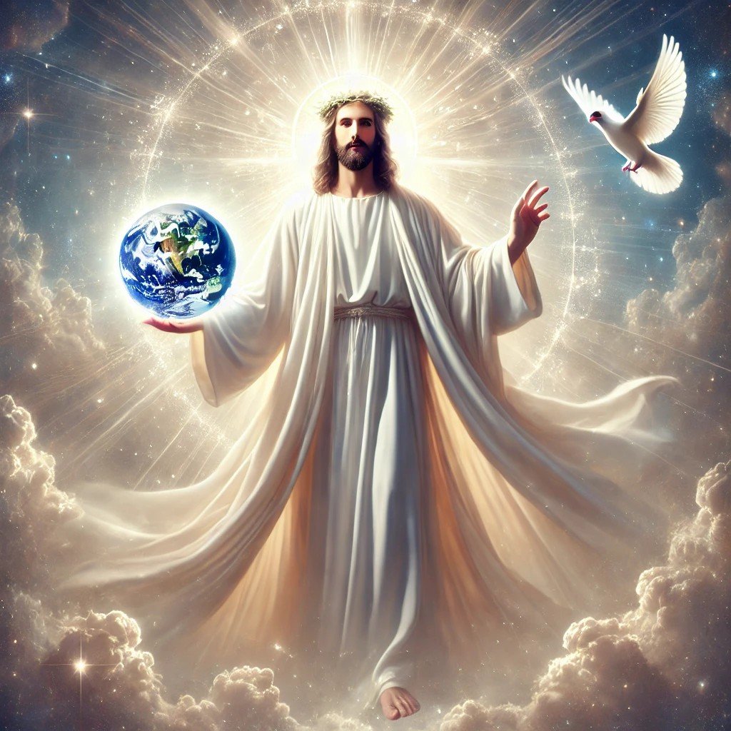 Jesus with the Earth